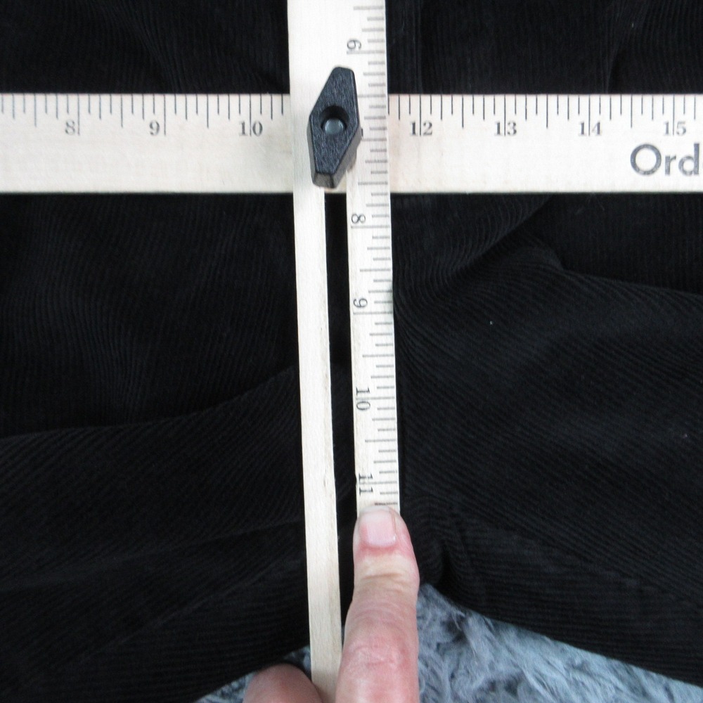 Roundtree & Yorke Mens 36x32 Black Luxury Corduroy CoreComfort Pants 36x30* NWT - Picture 8 of 16